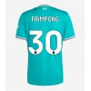 Muški Nogometni Dres Liverpool Jeremie Frimpong #30 Rezervni 2025-26 Kratak Rukav Muški Nogometni Dres Liverpool Jeremie Frimpong #30 Rezervni 2025-26 Kratak Rukav